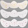 2Pcs Gliding Facial Stickers Anti-Sweat Simulation Freckle Makeup Tattoo Sticker