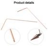 Copper Probe Set Two Telescopic Dowsing Rods & Reliable Divination Pendulum