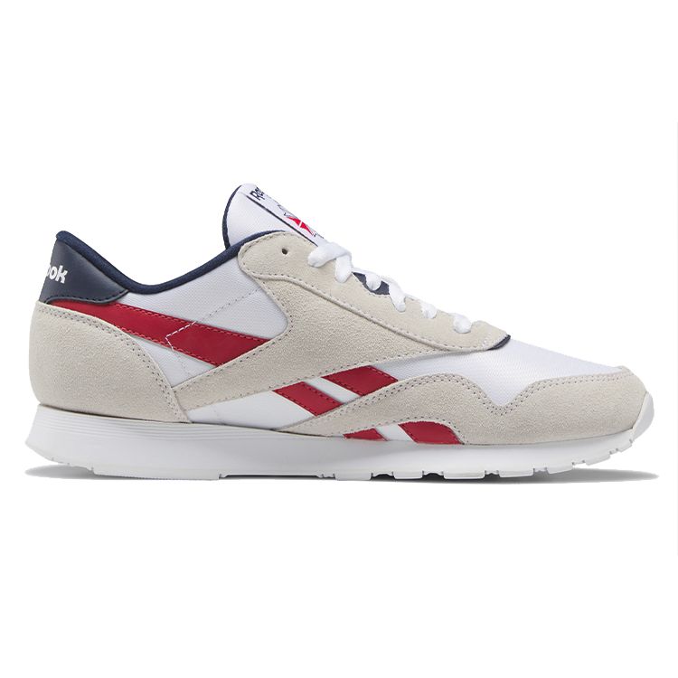 Reebok Classic Nylon White Flash Red Herren Sneakers Schuhe-Weiß Vector-Navy GY7232