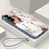 Marble Pattern Phone Case For Samsung Galaxy S26 S25 Ultra S24 S23 S22 Plus S21 FE A15 A16 A17 A35 A36 A54 A55 A56 5G Soft Cover