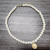 Korean New Imitation Pearl Choker Colar Thick Chains With Pendant Necklace For Women Fashion Choker Necklaces  Jewelry Gift