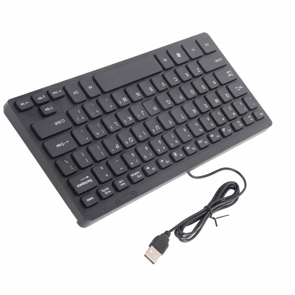 Mini Keyboard USB Wired Waterproof Multimedia Kaypad Portable Laptop Accessories K1000