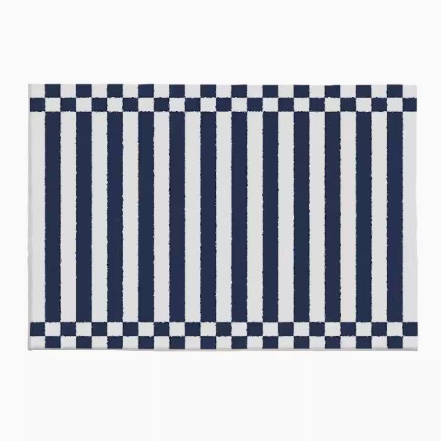 Light Luxury Rugs for Bedroom Black White Plaid Living Room Decoration Carpet Fluffy Soft Study Rug Home Thicken Plush Floor Mat