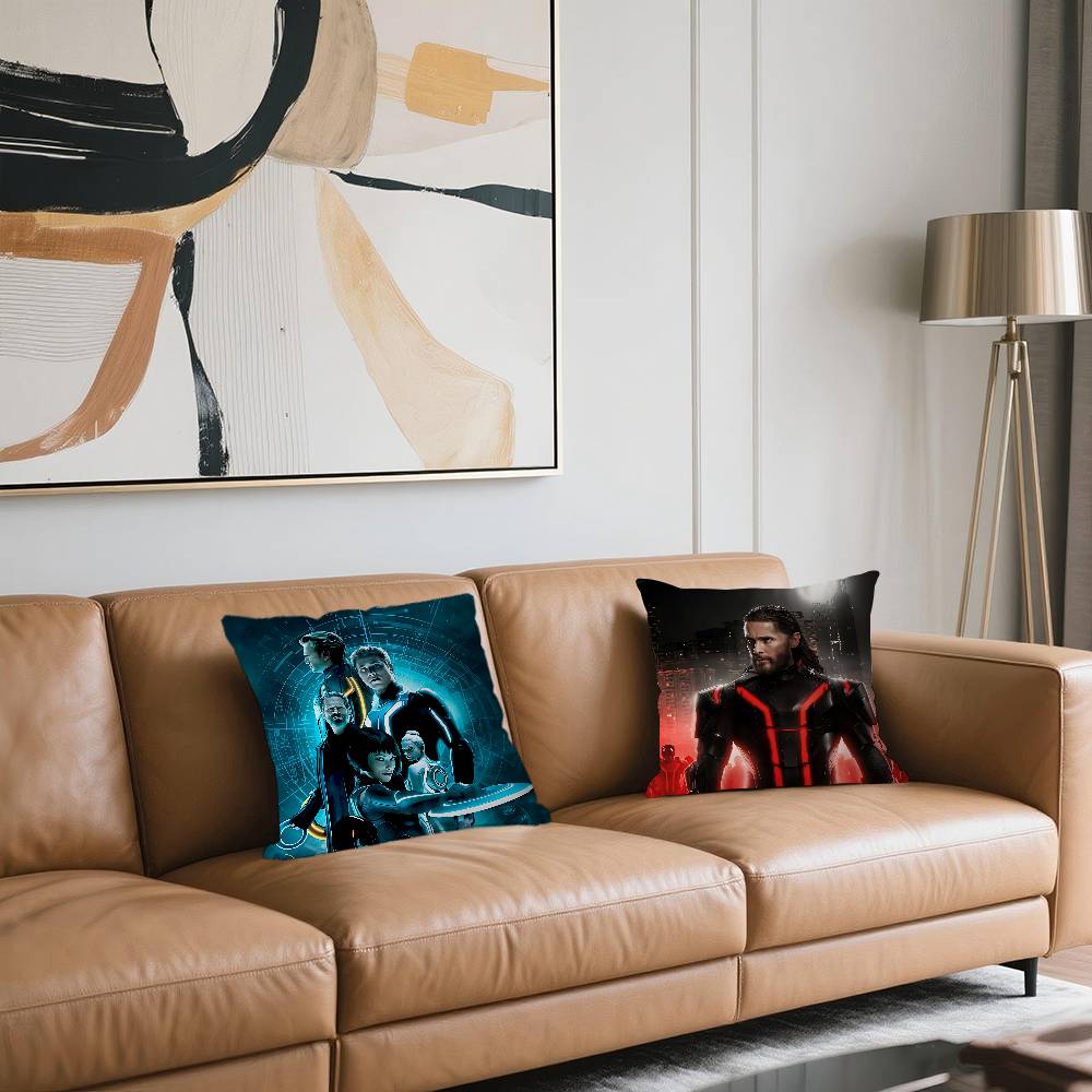 Movie T-Tron Ares Pillow Anime Pillow Sofa Bed Head Pillow Cover Cushion Cover 45x45 Cm Fashion