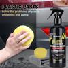 Automotive Plastic Repair Agent Restores Black Luster Refurbishes Plastic Leather Instrument Panels