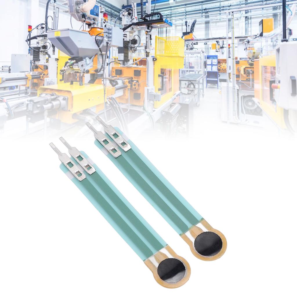 2Pcs Thin Film Pressure Sensor 2g~1.5kg High Sensitivity Force Sensitive Resistor for Industrial Mea