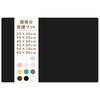 Silicone Mat Kitchen Heat Resistant 230CCold -60C5 Sizes / 11 Color Variations Cooking Surface Protection Counter Sink Workbench Large Size Thick