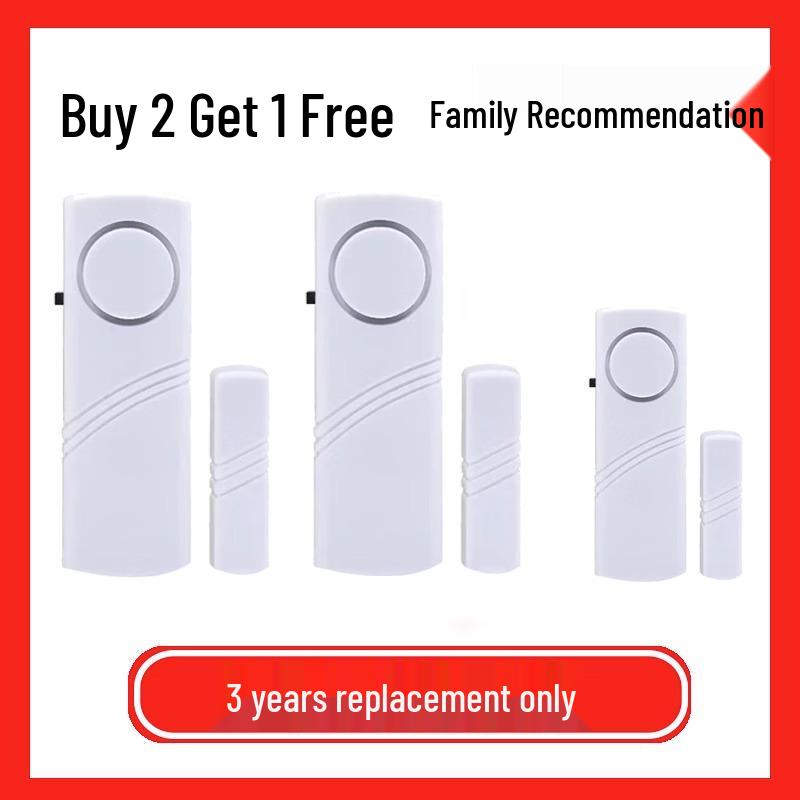 Household Door Stopper Anti-Theft Magnetic Alarm System