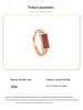 2022 Festive Gold-Plated Southern Red Agate Ring - Chinese Retro Jewelry