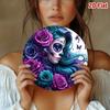 Day of the Dead Tin Metal Sign Vintage Sugar Skull Wall Art Retro Home Bar Decor