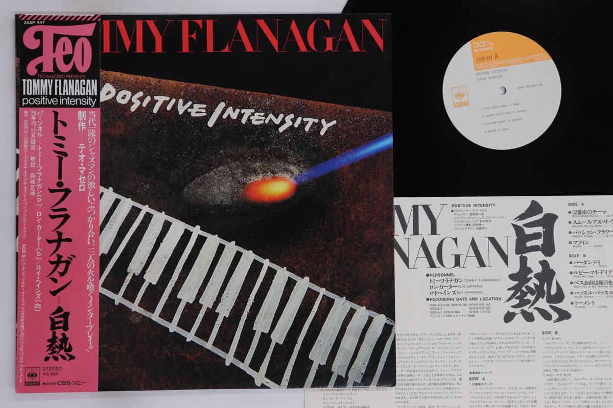 

LP Record TOMMY FLANAGAN - Positive Intensity 25AP447 CBS SONY 1977 Japan Obi Jazz Used