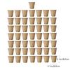 1Set Paper Nursery Pots Biodegradable Pulp Garden Propagator Flower Seed Starter Trays Plant Growing Containers Eco-Friendly