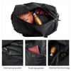 MOYYI Oxford Foldable Travel Duffel Bag for Men 37L Waterproof Sports Tote Gym Shoulder Weekender Overnight Bags Large Capacity