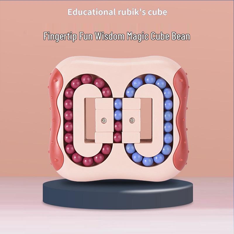 Magic Bean Gyroscope: Rotating Puzzle Toy for Kids