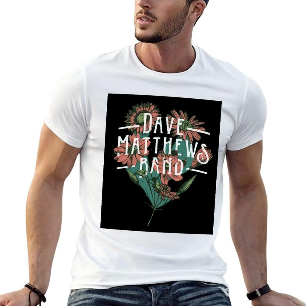Dave matthews logos TShirt Light Athletic Short Sleeve Tee Shirt