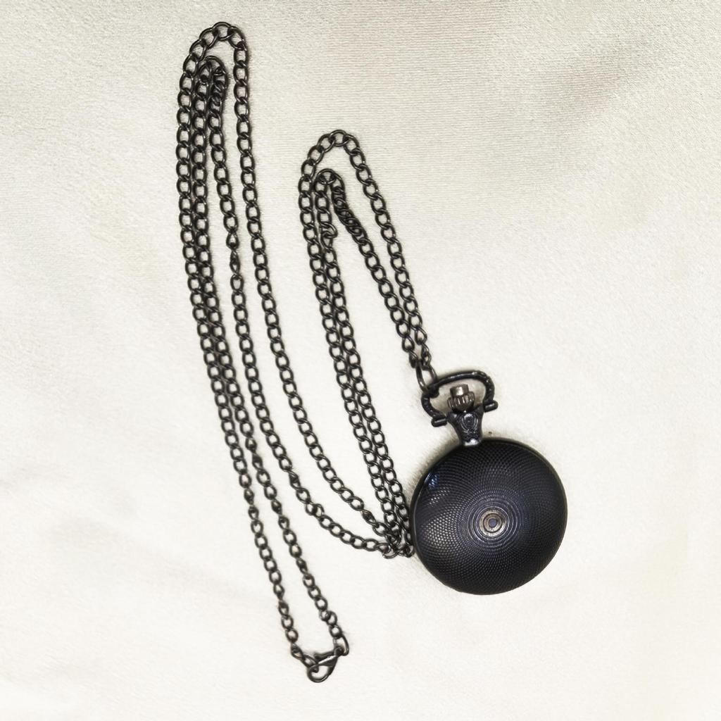 Genshin Kids' Retro Flip Pocket Watch with Custom Photo Options