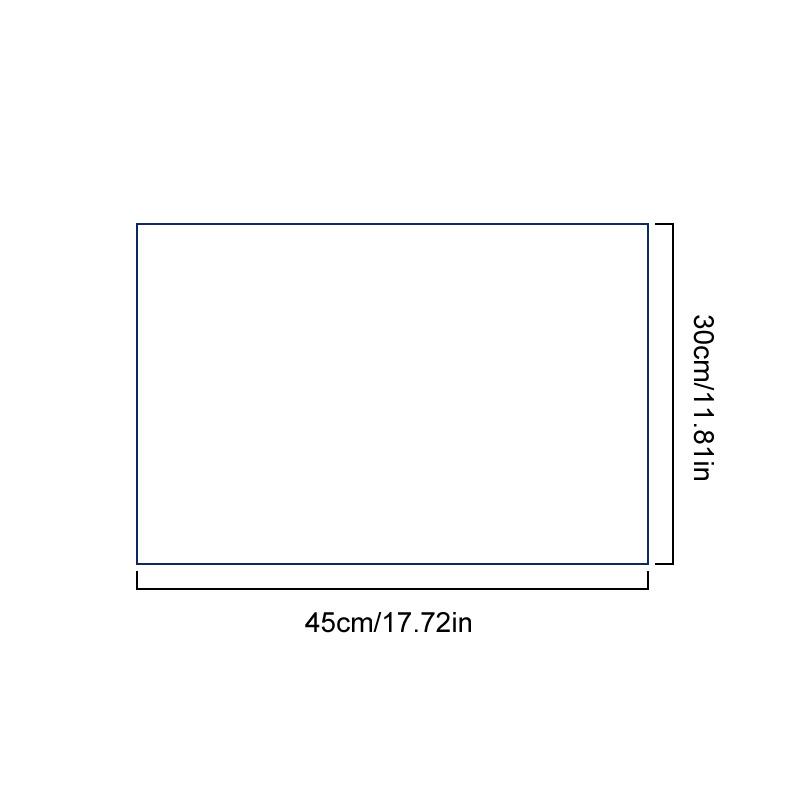 1PC Rectangle Colorful Stripes High temperature resistance Kitchen Decoration Cotton Placemat Fabric