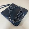 Pu Leather Ladies Shoulder Bag With Envelope Design For Casual Travel Purse
