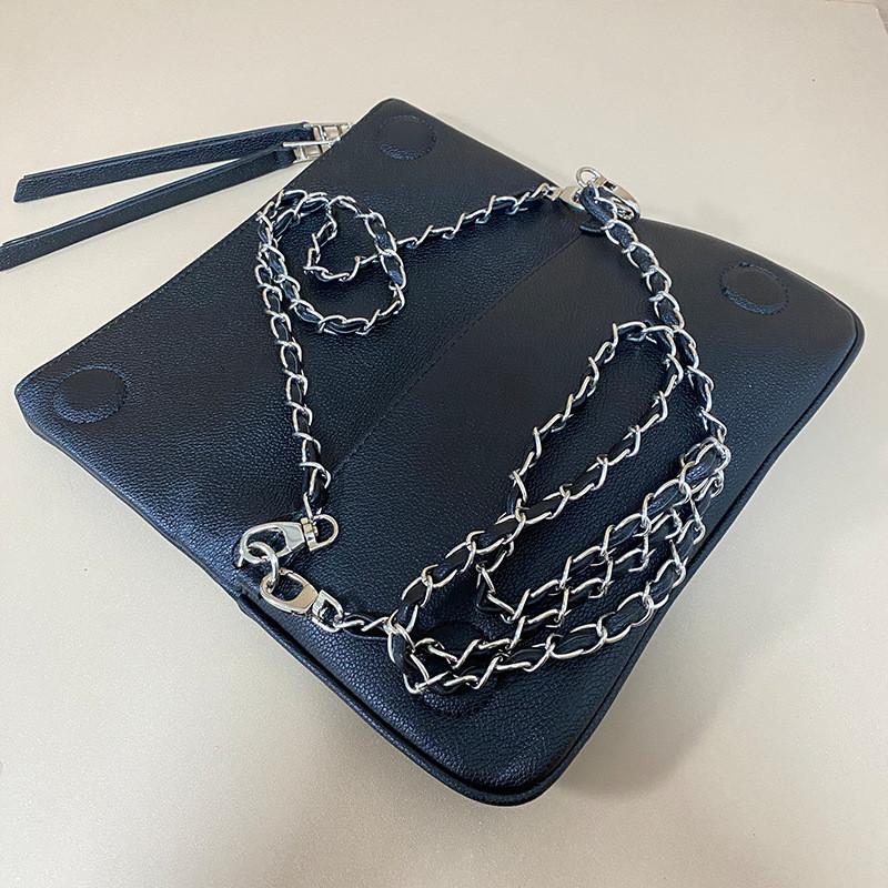Pu Leather Ladies Shoulder Bag With Envelope Design For Casual Travel Purse