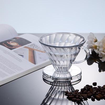 High-Temperature Resistant Glass Pour-Over Coffee Filter Cup