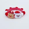 1Pcs Pet Ball Collar Christmas Tree Colorful Cat Dog Scarf Decorative Chain Safety Material Cute Snowman Elk Apple
