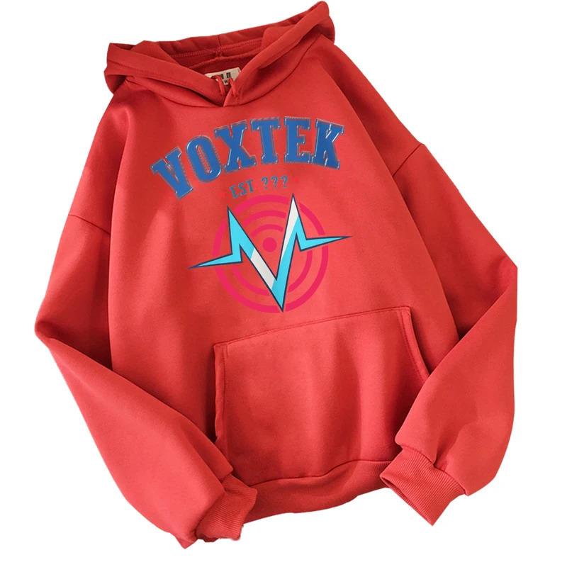 Hazbin Hotel VOX Retro Signal Logo Hoodie Mann Wo
