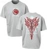 House of The Dragon3 2026 Double Sided Targaryen Sigil Fantasy Series Fan Pure Cotton Short Sleeve Casual T-Shirt