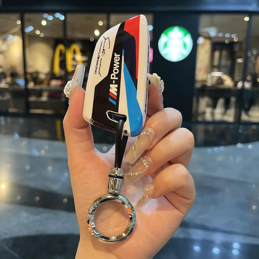 Car Remote Key Case Cover Shell for BMW X1 X3 X5 X6 X7 1 3 5 6 7 Series G20 G30 G11 F15 F16 G01 G02 F48 Car Accessories EV2