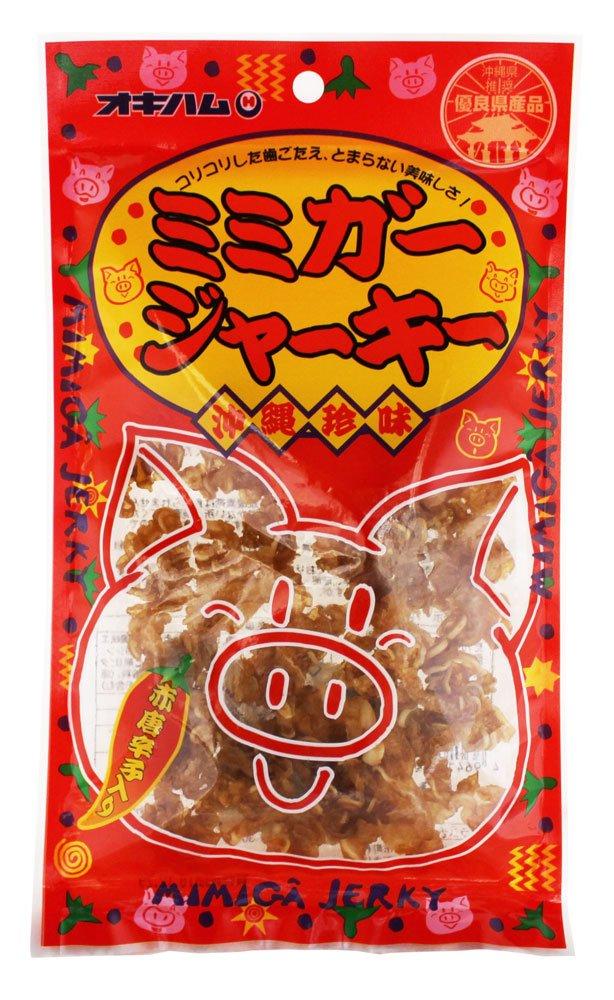 

Окинавская ветчина Mimiga Jerky, 28 г в упаковке x 5 упаковок (розовый)