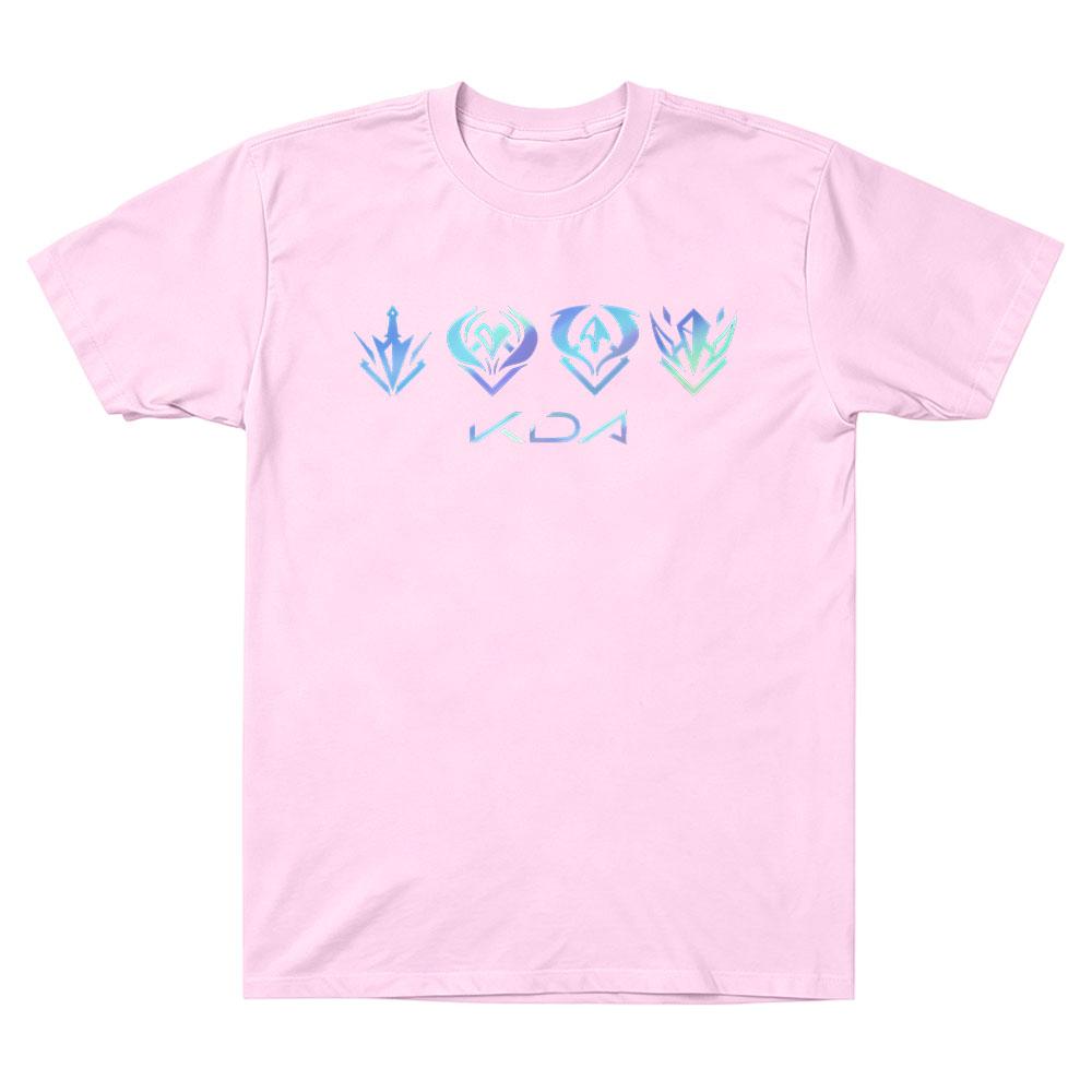 K/DA Virtual K-pop Girl Group Graphic T-Shirt Men's Women's High Quality Pure Cotton Tees O-neck Hip Hop Oversized Short Sleeve