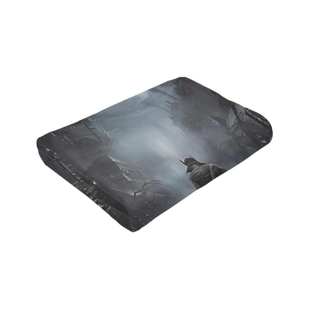 Bloodborne Dark Souls Blanket Fleece All Season Multifunction Super Soft Throw Blankets for Home Outdoor Bedding Throws