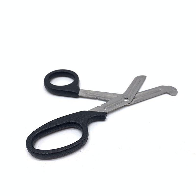 

Ножницы из нержавеющей стали для кинезиотейпа и бинта 15 cm Kinesiology Tape Scissors чёрный