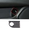 Carbon fiber Trunk switch button cover trim For Maserati Ghibli 2014-2015