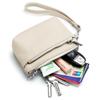 Borsa cambio moda europea e americana da donna, portafoglio piccolo semplice e multifunzionale da portare a mano con cerniera e portamonete