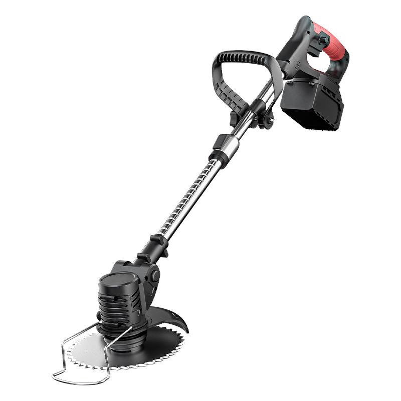 Cordless Rechargeable Lawn Mower & Handheld Electric Grass Trimmer