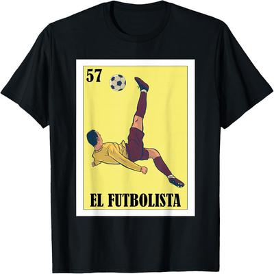 Funny Mexican Soccer Design - El Futbolista T-Shirt