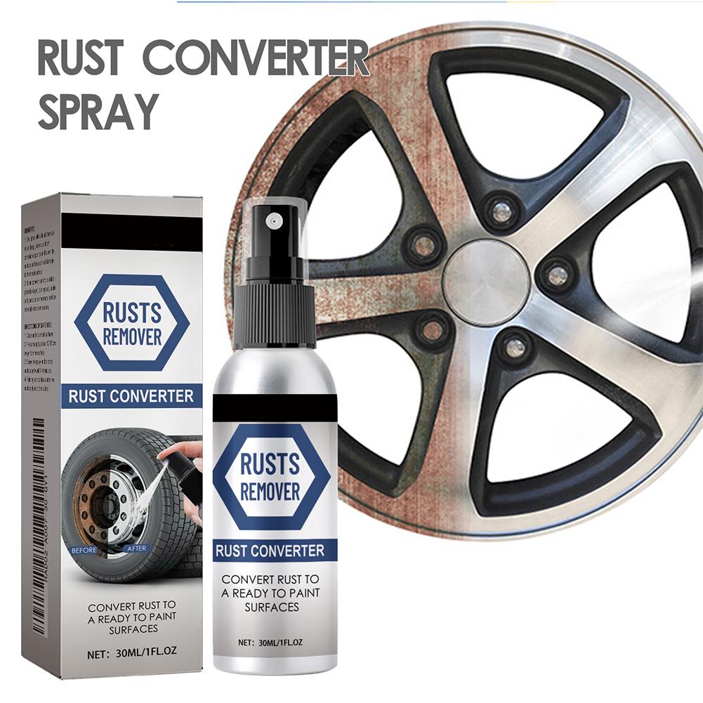 

Rust Converter Spray - Anti-Corrosion Protection for Car Wheels, Rims, Locks & Metal Tools, Rust Remover & Lubricant, Pre-P I8Y8 A