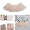 Sector Shower Mat Non Slip Bathtub Carpet for Bathroom Beige