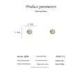 S925 Silver Rhinestone Butterfly Pearl Tassel Stud Earrings - Trendy Niche Design