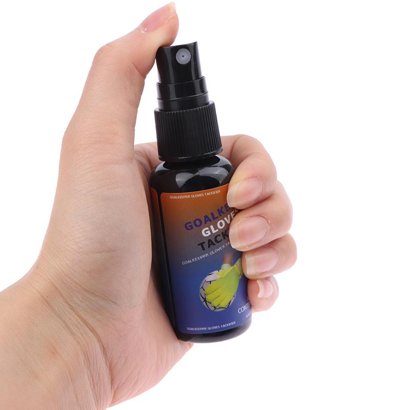 1Pc 30Ml Goalkeeper Glove Football Grip Spray For Goalkeeping Gloves Non-Slip Enhanced Sticky Baseball Replacement Glove Glue