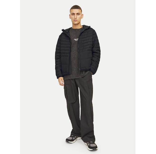Winter Jacket Jack&Jones Estate 12256983, Black, Regular Fit