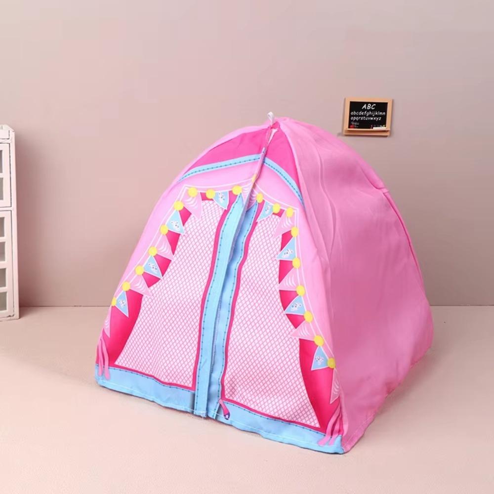 Simulated Doll Camping Kit Micro Scene Doll Mini Tent Doll Accessories Dollhouse Tent  1/12 Scale