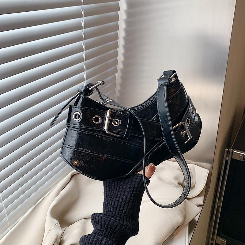 Y2k Design Underarm Bag for Women, 2026 New Versatile Style Handbag, Fashiable High Beauty Shoulder Bags