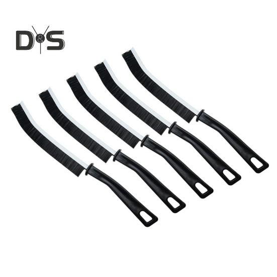 

1/3/5 шт. Щетка для ванной комнаты с прочной щетиной, сухая/влажная щетка для уборки с эргономичной ручкой, эффективный инструмент для уборки 5pcs чёрный