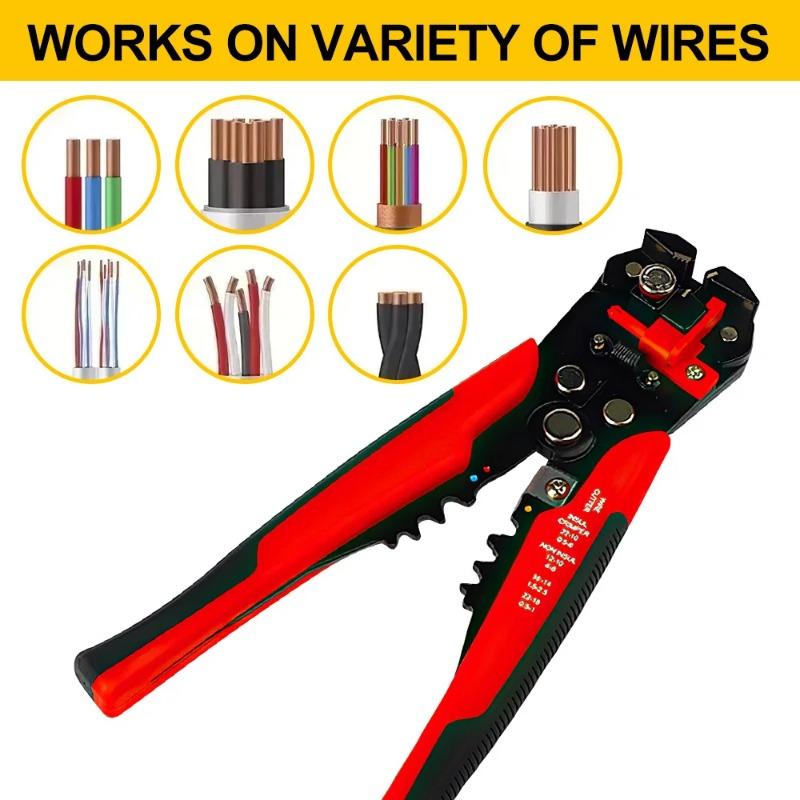 Highly Enhanced Dependable Automatic Wire Stripper for Effortless Productivity In the Workshop. Top-Quality Precision Tool for D