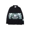 Originals Gallery Rugby Long Sleeve Casual Sport Print Shirt Men Tops Black FM1663