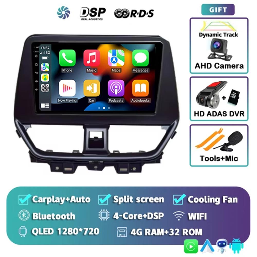 Android 14 GPS Navigation For Suzuki Fronx Baleno 2021- 2025 Autoradio Multimedia Stereo QLED IPS DSP Car Screen WIFI BT 2 Din