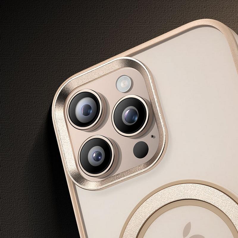 Obrotowy uchwyt 360 stopni Magnetyczne etui na tył Dla iPhone 16 15 Pro Max 14 Pro Miękkie krawędzie Odporne na wstrząsy Przezroczyste Matowe etui na telefon