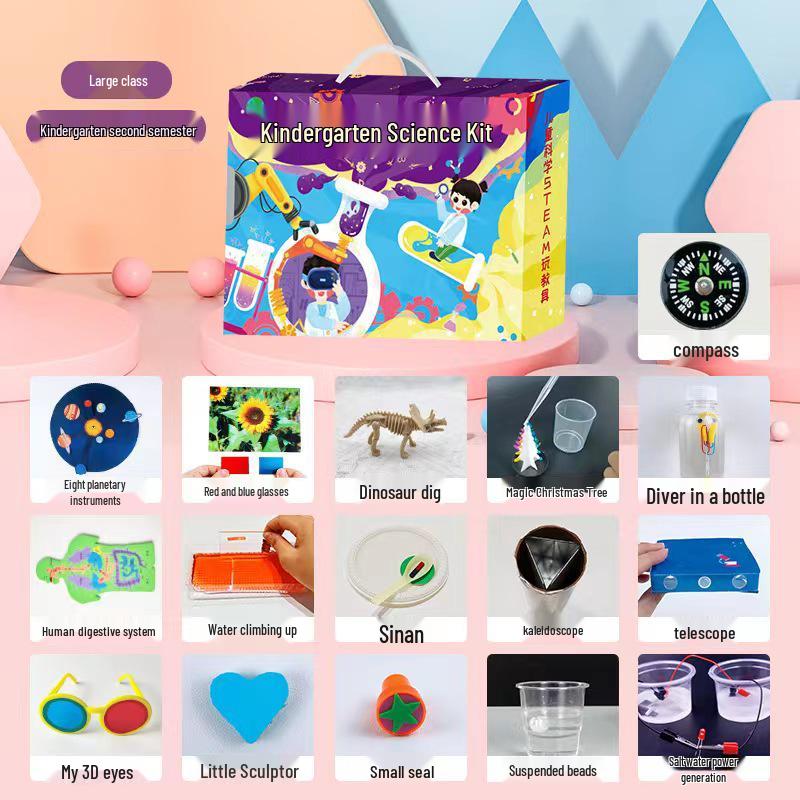 STEM Science Experiment Kit for Kids: Physics & Chemistry