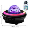 Morden Music Speaker Projectors Night Lights USB Rechargeable RGB Table Lamps Living Room Bedside LED Smart Home Decor Light